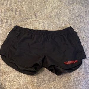 never worn lifeguard shorts